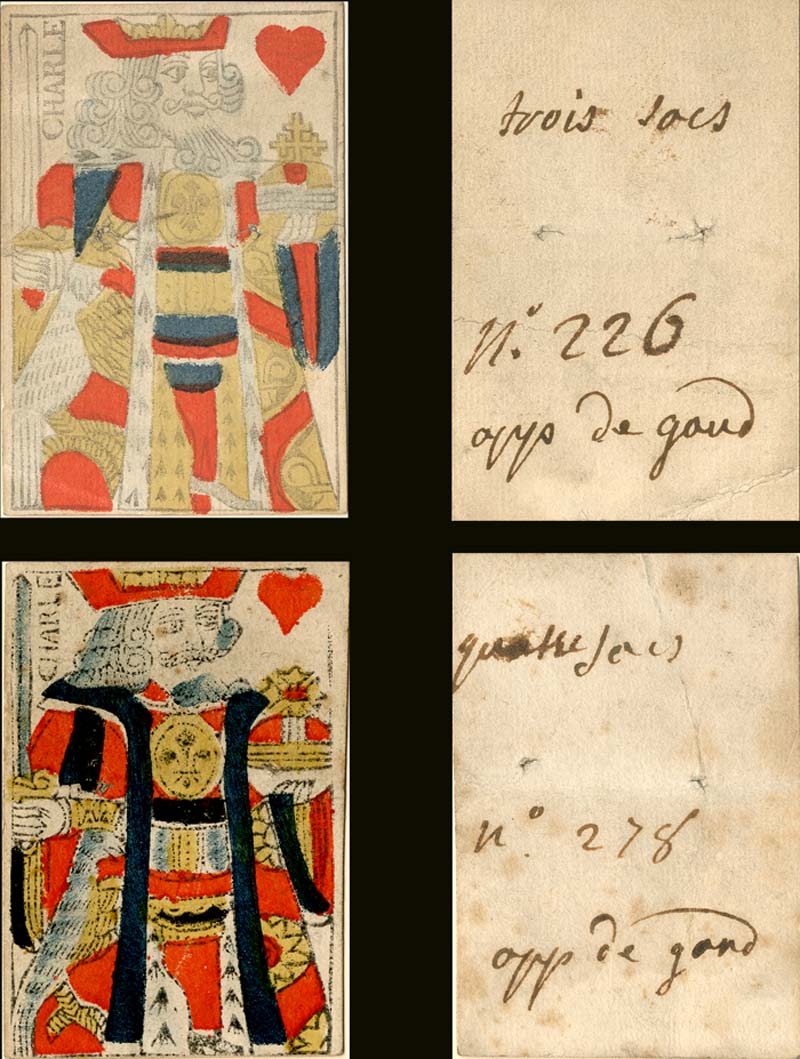 2nd Use Playing Cards France SOLD